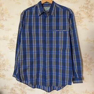 Vintage 90s Levi's International Collection Shirt | Plaid Check | Size M
